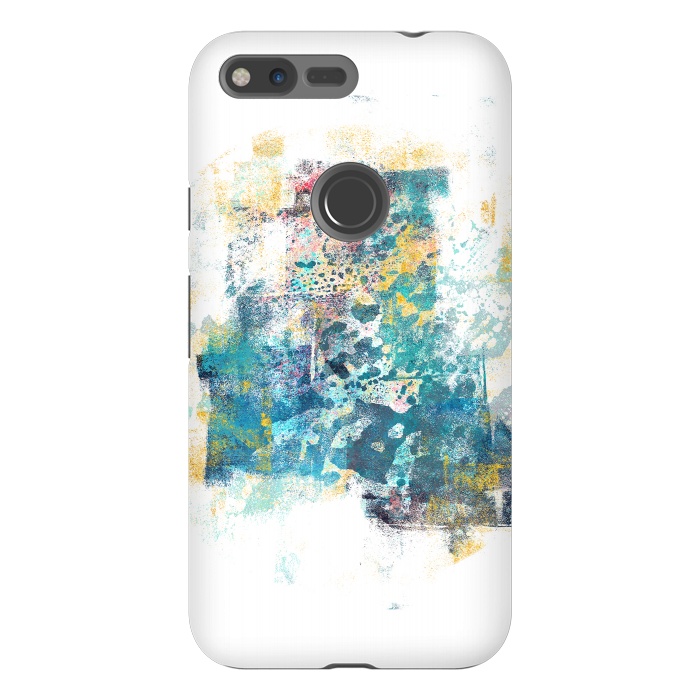 Pixel XL StrongFit City Tide - Abstract Painting II by Art Design Works