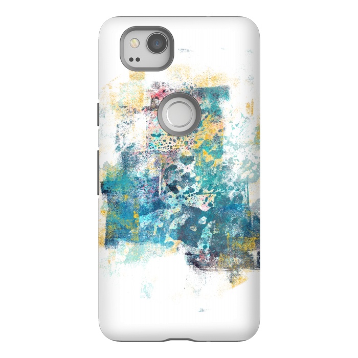 Pixel 2 StrongFit City Tide - Abstract Painting II by Art Design Works