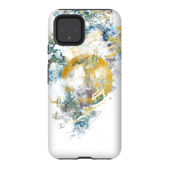 Pixel 4 StrongFit Nature's Call - Abstract Painting III by Art Design Works