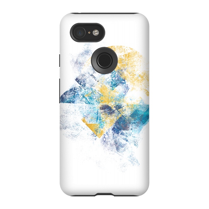 Pixel 3 StrongFit Mystic Horizon - Abstract Painting VI by Art Design Works
