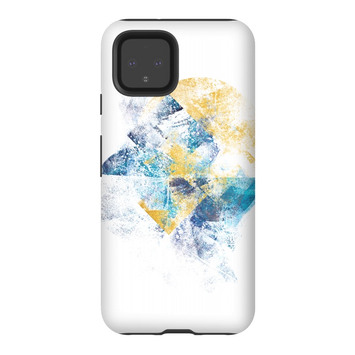 Pixel 4 StrongFit Mystic Horizon - Abstract Painting VI by Art Design Works