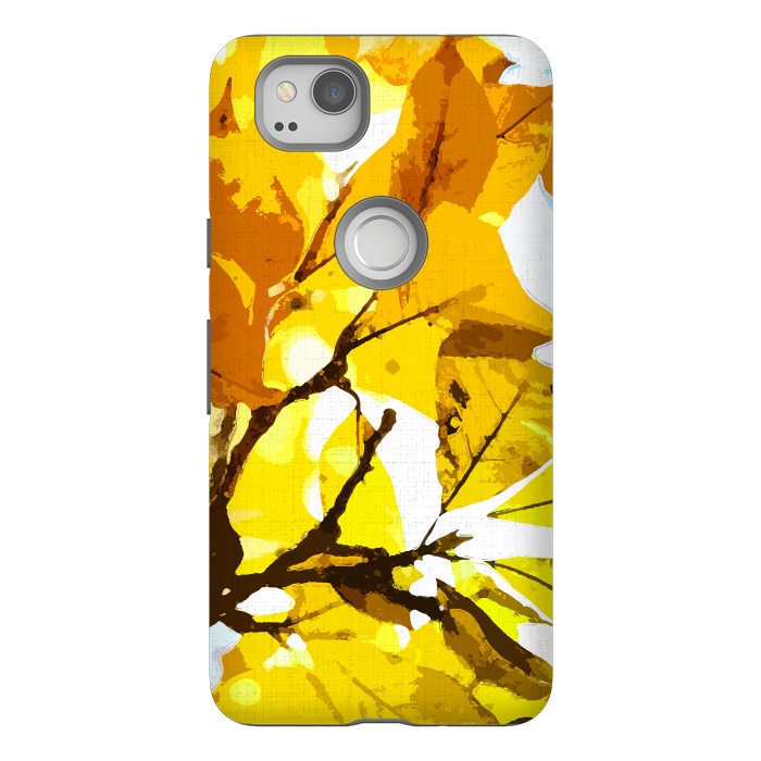Pixel 2 StrongFit Autumn colors, leaves #oil #on #canvas by Bledi