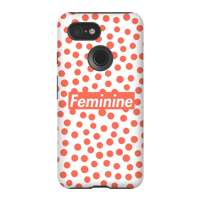 Pixel 3 StrongFit Feminine with Polka Dots by Michael Cheung