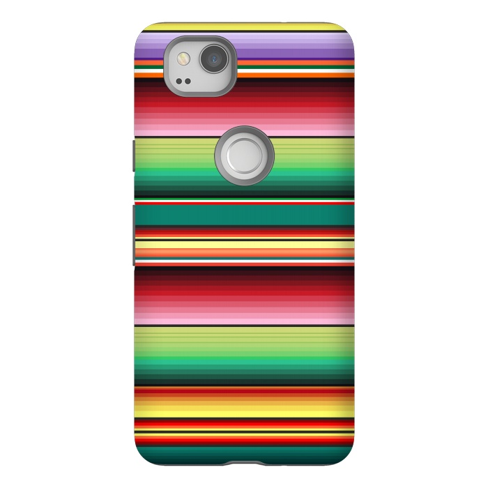 Pixel 2 StrongFit Mexican Fabric Texture Colors Textile by BluedarkArt