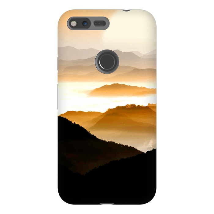 Pixel XL StrongFit Sunrise Mountain by Creativeaxle