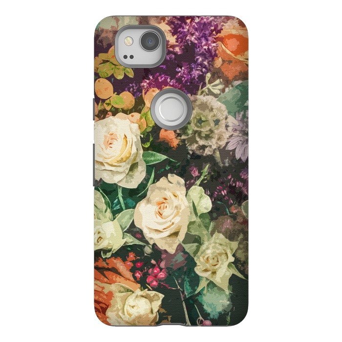 Pixel 2 StrongFit Floral Bunch by Creativeaxle