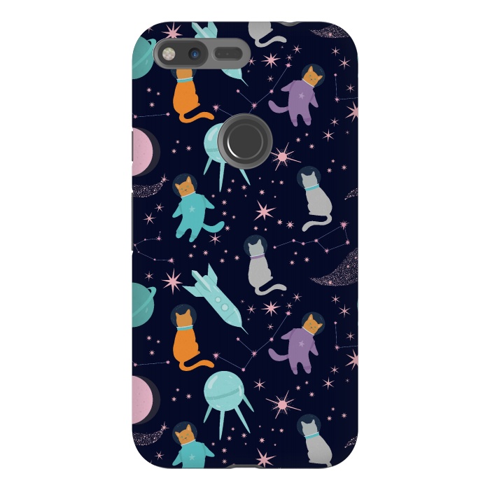 Pixel XL StrongFit Cats in space by  Utart