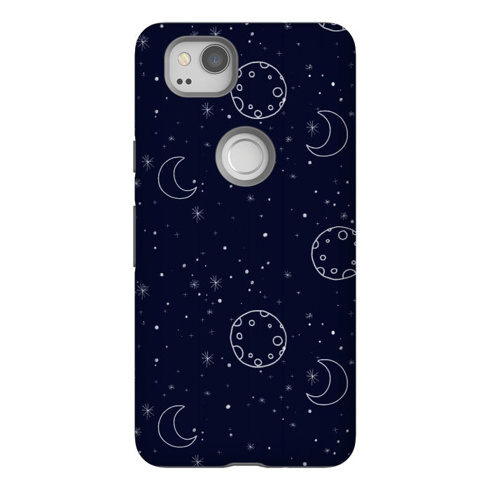 Pixel 2 StrongFit Moon and Stars by  Utart