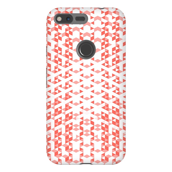 Pixel XL StrongFit Living Coral Pattern VI by Art Design Works