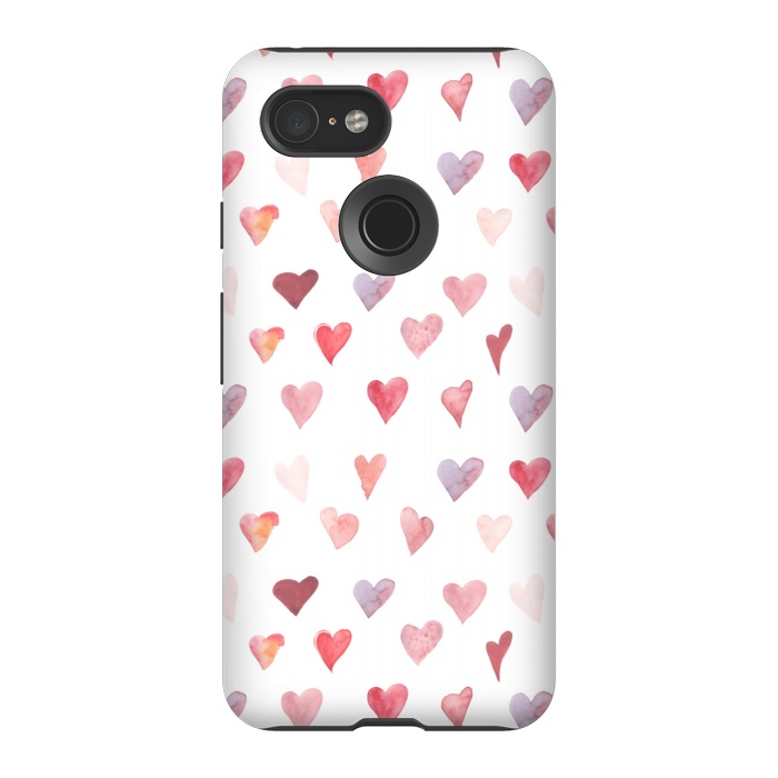 Pixel 3 StrongFit Valentines hearts by  Utart