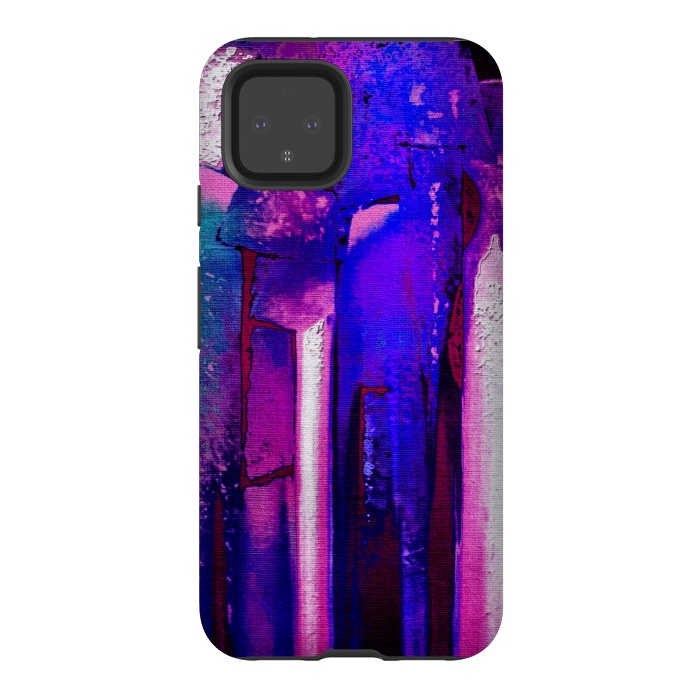 Pixel 4 StrongFit Purple Formation by Amira EL-Fohail