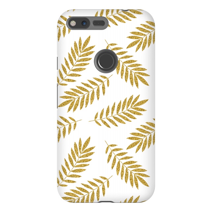 Pixel XL StrongFit Golden Palm by Creativeaxle