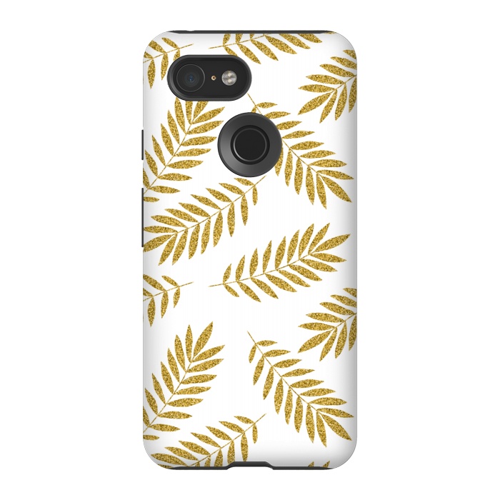 Pixel 3 StrongFit Golden Palm by Creativeaxle