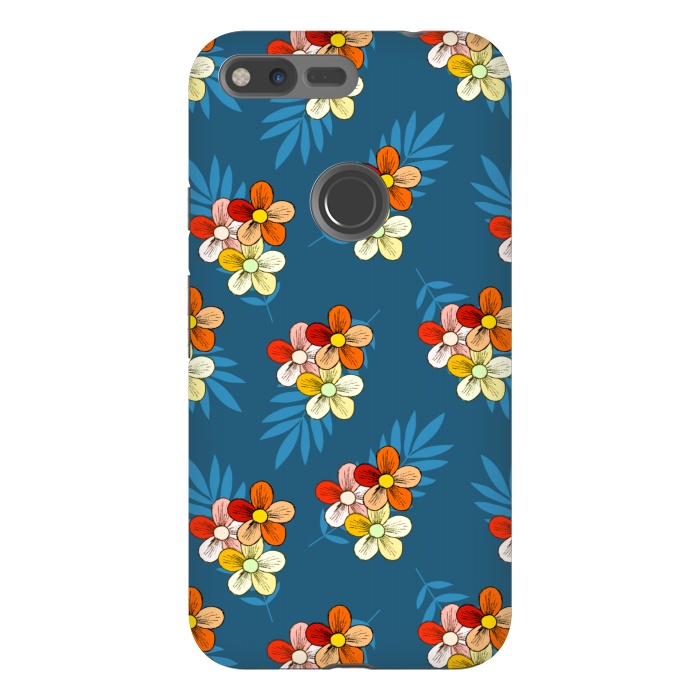 Pixel XL StrongFit Summer Wind Floral Pattern by Creativeaxle