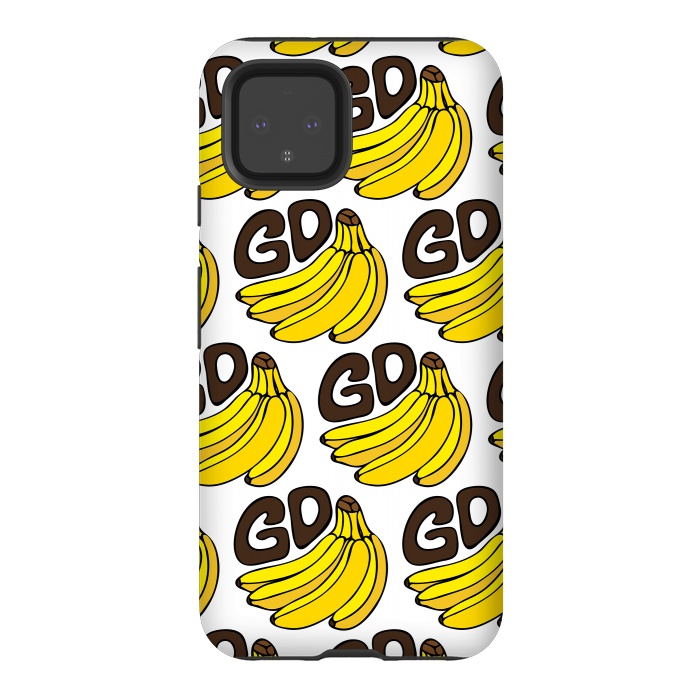 Pixel 4 StrongFit Go Bananas by Majoih