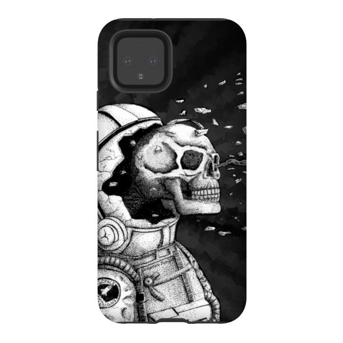 Pixel 4 StrongFit Among the Stars by Gringoface Designs