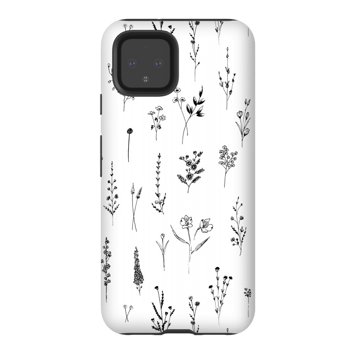 Pixel 4 StrongFit Wilflowers by Anis Illustration