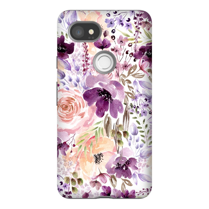 Pixel 2XL StrongFit Floral Chaos by Anis Illustration