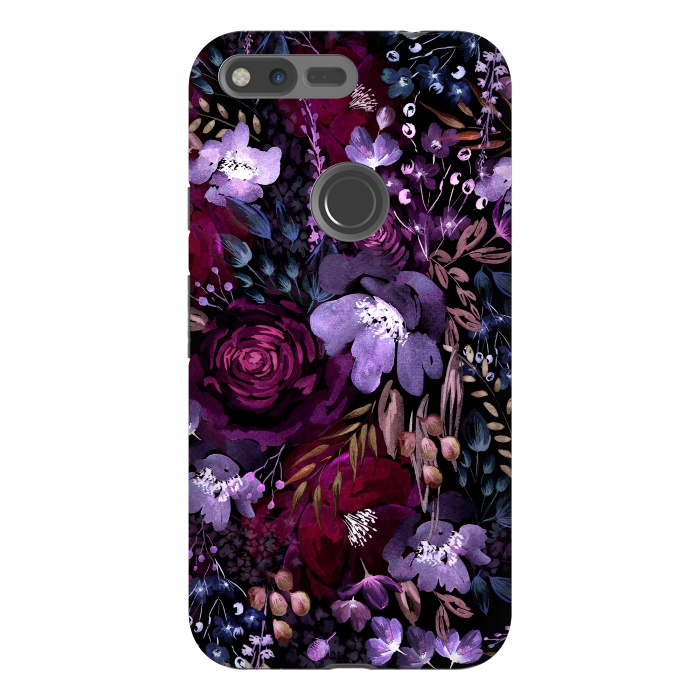 Pixel XL StrongFit Deep Floral Chaos by Anis Illustration