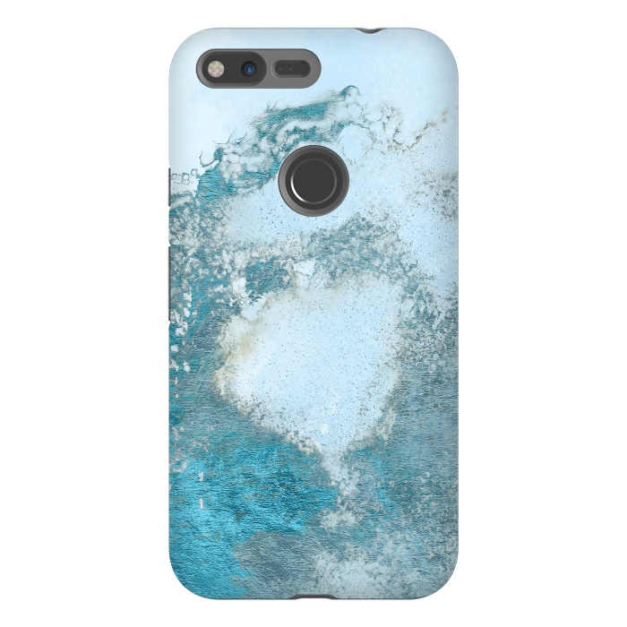 Pixel XL StrongFit Ice Blue Marble  by  Utart