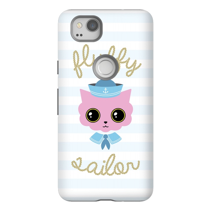 Pixel 2 StrongFit Fluffy sailor by Laura Nagel