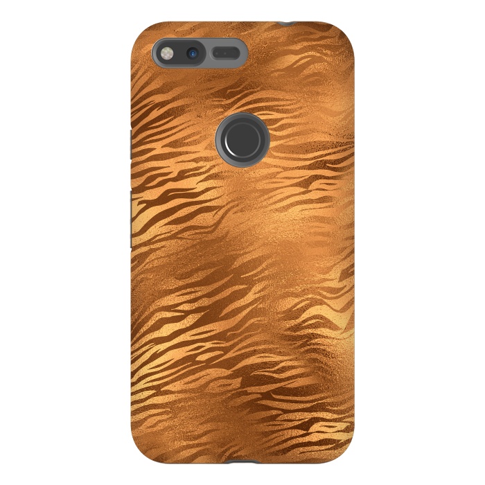 Pixel XL StrongFit Copper Tiger Fur by  Utart