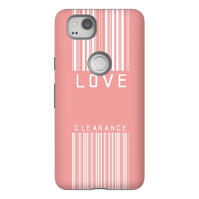Pixel 2 StrongFit Love Clearance by Art Design Works
