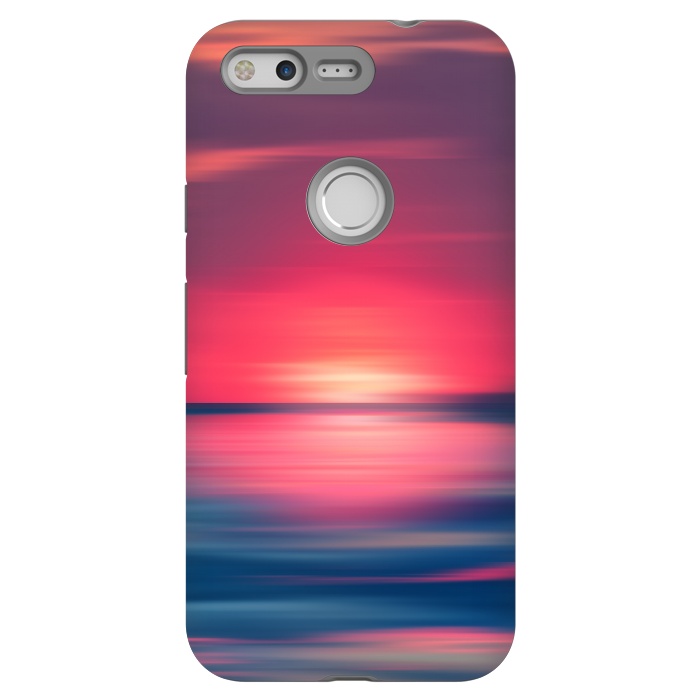 Pixel StrongFit Abstract Sunset I by Art Design Works