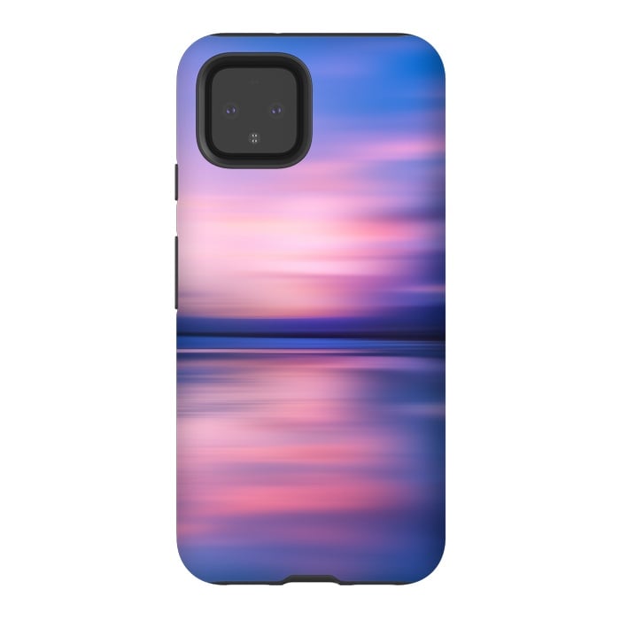 Pixel 4 StrongFit Abstract Sunset III by Art Design Works