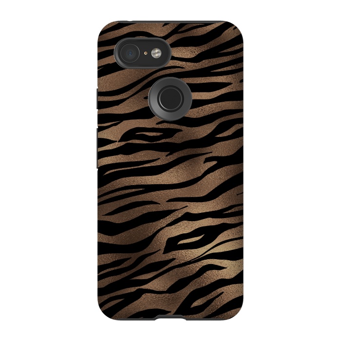 Pixel 3 StrongFit Mocca and Black Tiger Fur by  Utart