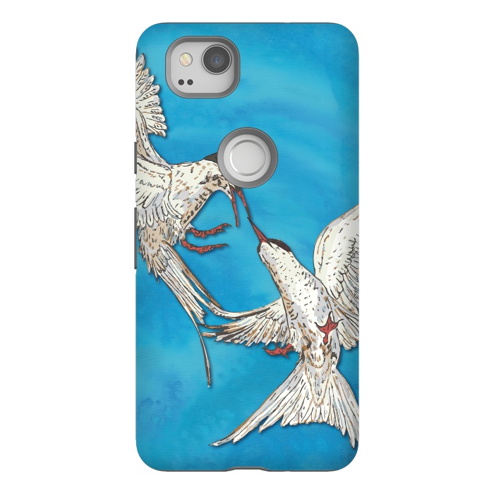 Pixel 2 StrongFit Arctic Terns by Lotti Brown