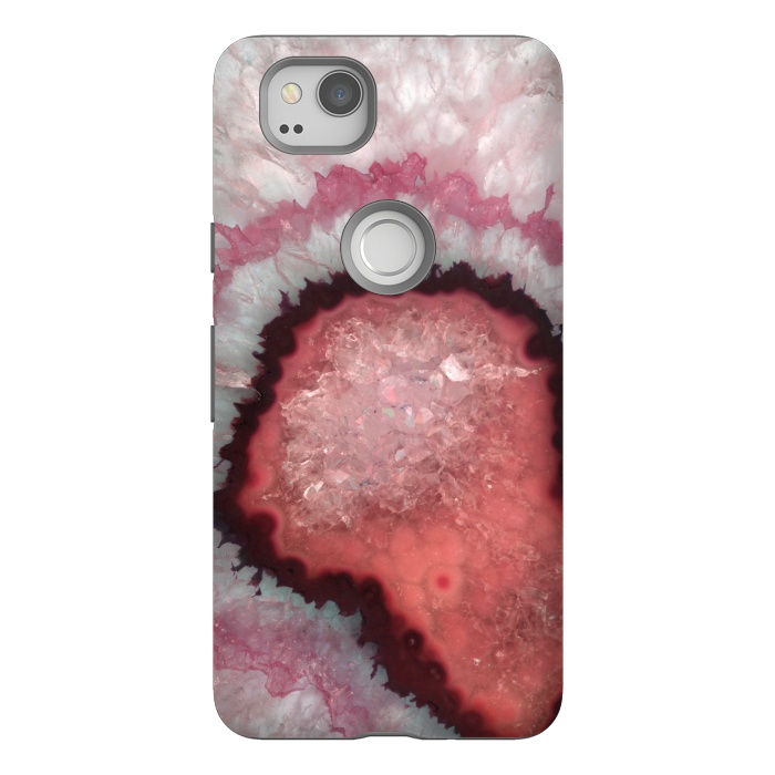 Pixel 2 StrongFit Coral Agate by  Utart