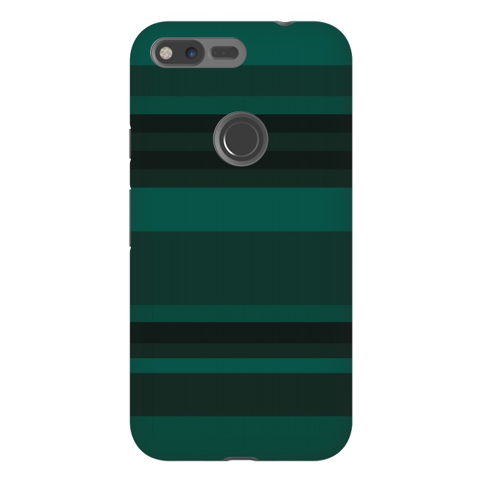 Pixel XL StrongFit Green Stripes by Dhruv Narelia