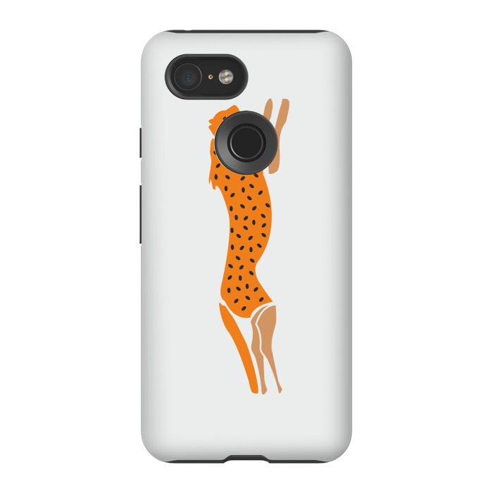 Pixel 3 StrongFit Running Cheetah by Creativeaxle