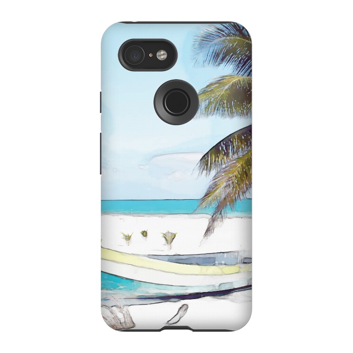 Pixel 3 StrongFit Beach Boat by Creativeaxle