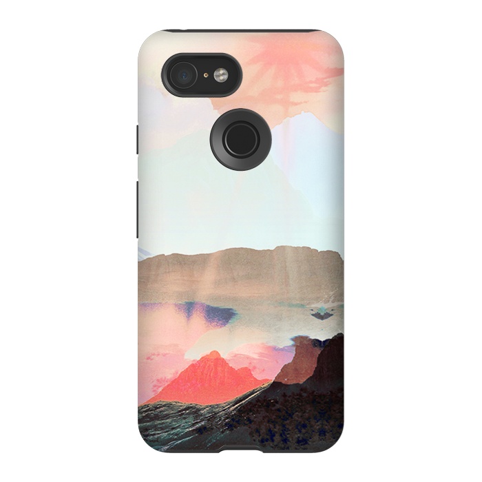 Pixel 3 StrongFit Elegant mountain sunset landscape by Oana 