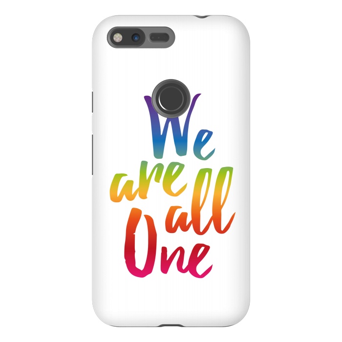 Pixel XL StrongFit We Are All One Rainbow by Majoih