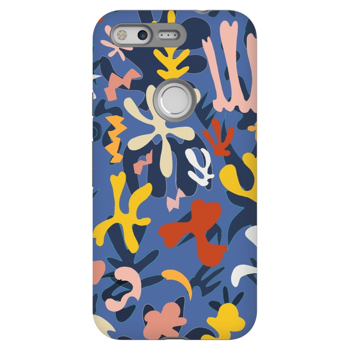 Pixel StrongFit Colorful Matisse inspired colorful pattern by Oana 