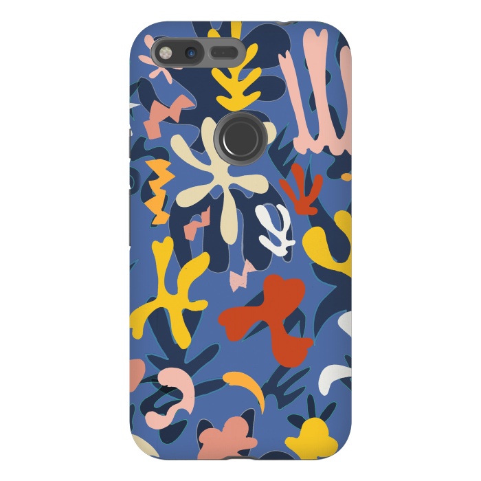 Pixel XL StrongFit Colorful Matisse inspired colorful pattern by Oana 