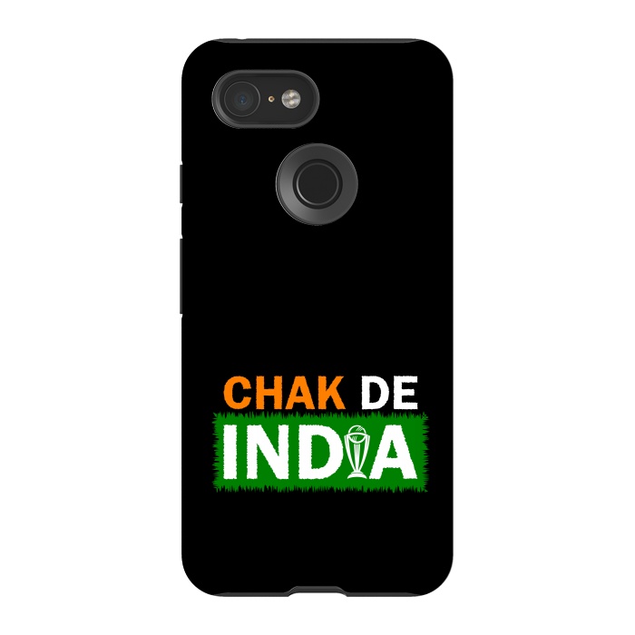 Pixel 3 StrongFit cricket chak de india by TMSarts