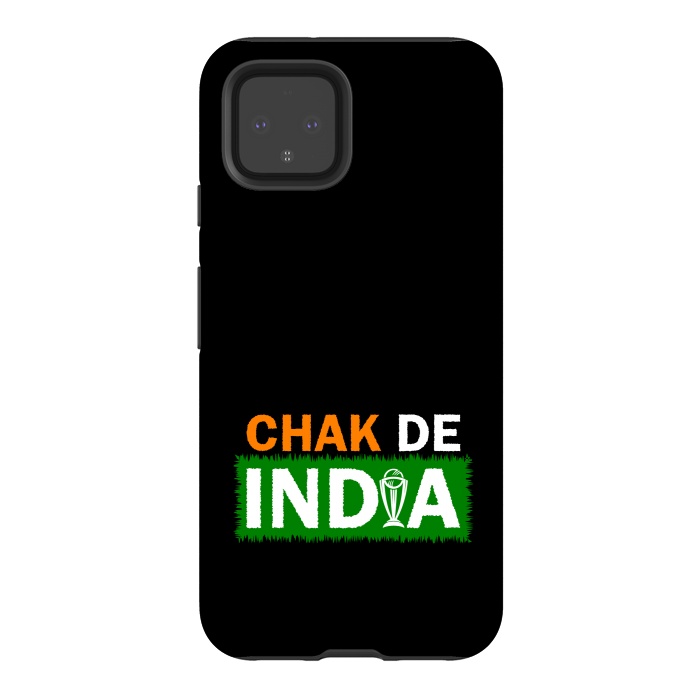 Pixel 4 StrongFit cricket chak de india by TMSarts
