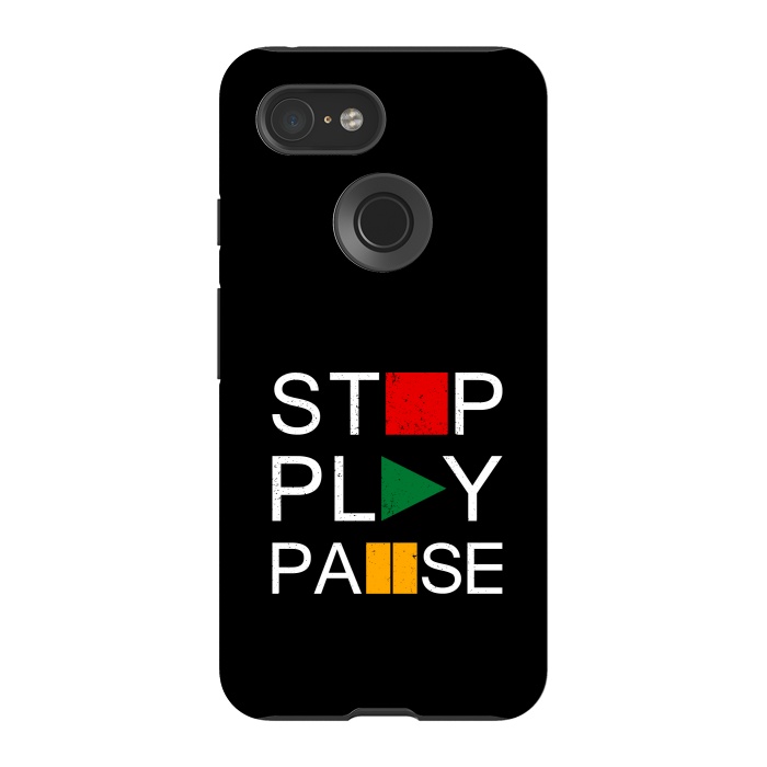 Pixel 3 StrongFit stop play pause by TMSarts