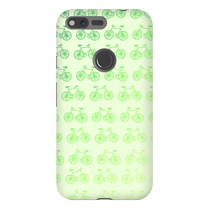 Pixel XL StrongFit Green Bikes by Carlos Maciel