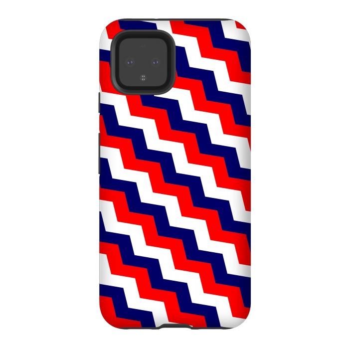 Pixel 4 StrongFit Chevron colorful by Dhruv Narelia