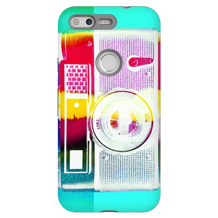 Pixel StrongFit Colorful vintage photography camera by Oana 