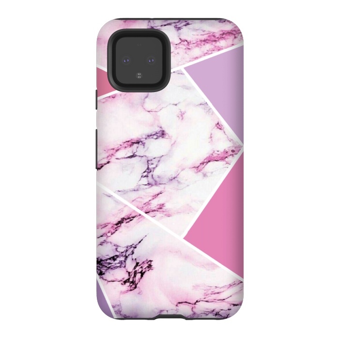Pixel 4 StrongFit Violet Marble by CAS