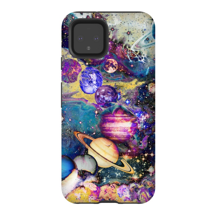 Pixel 4 StrongFit Psychedelic Universe by Oana 