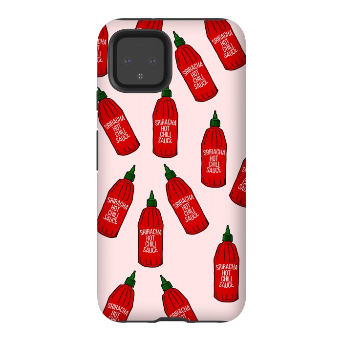 Pixel 4 StrongFit Hot Sauce Bottles by Karolina