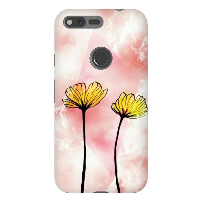 Pixel XL StrongFit Yellow flowers by CAS