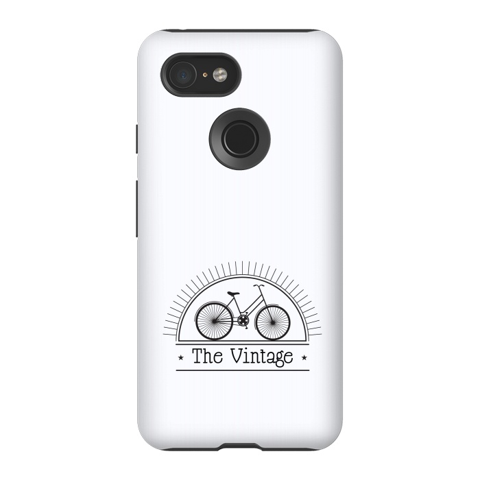 Pixel 3 StrongFit the vintage bicycle by TMSarts